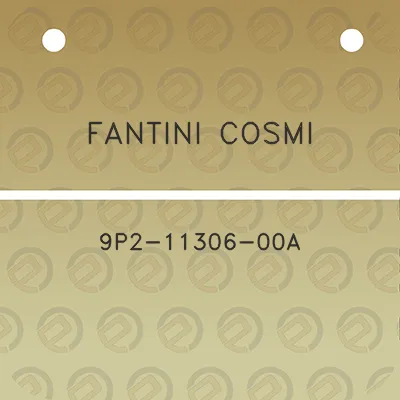 fantini-cosmi-9p2-11306-00a