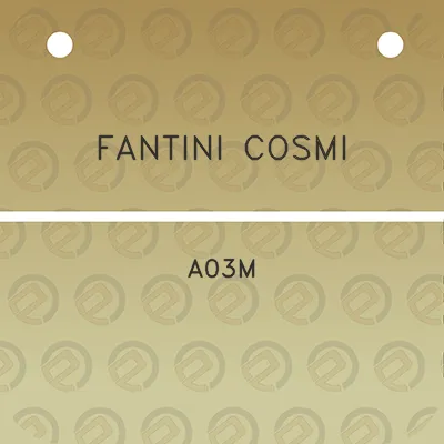 fantini-cosmi-a03m