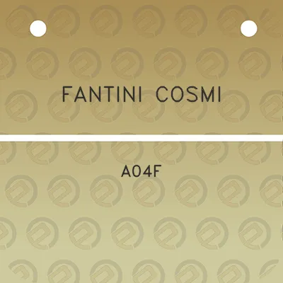 fantini-cosmi-a04f