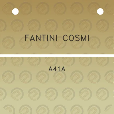 fantini-cosmi-a41a