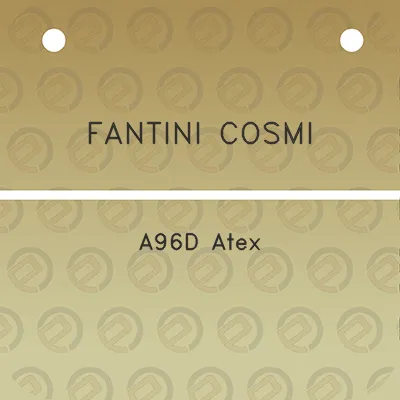 fantini-cosmi-a96d-atex