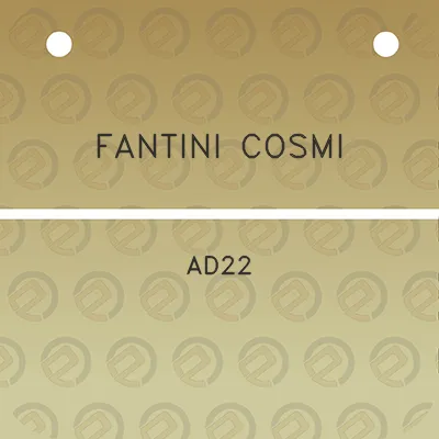 fantini-cosmi-ad22