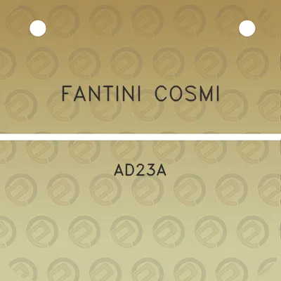 fantini-cosmi-ad23a