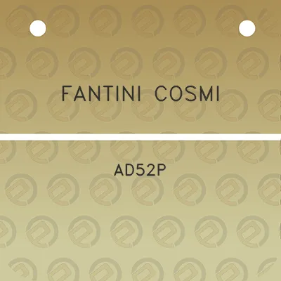 fantini-cosmi-ad52p