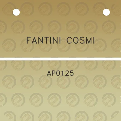 fantini-cosmi-ap0125