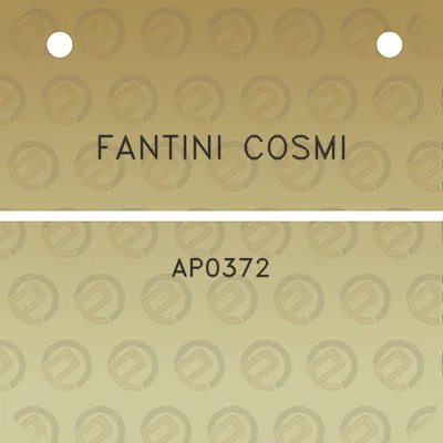 fantini-cosmi-ap0372