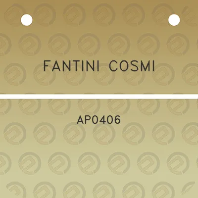 fantini-cosmi-ap0406