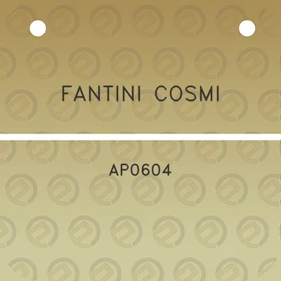 fantini-cosmi-ap0604