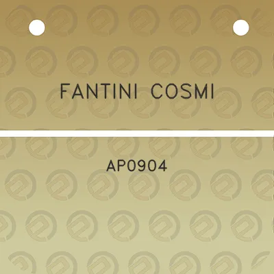 fantini-cosmi-ap0904