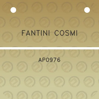 fantini-cosmi-ap0976