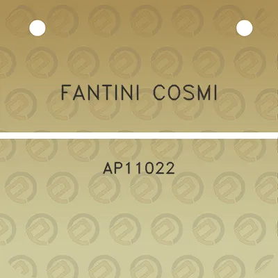 fantini-cosmi-ap11022