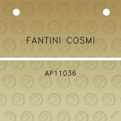 fantini-cosmi-ap11036