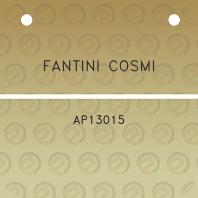 fantini-cosmi-ap13015