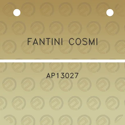 fantini-cosmi-ap13027