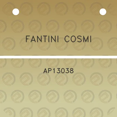 fantini-cosmi-ap13038