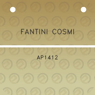 fantini-cosmi-ap1412