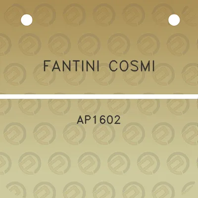 fantini-cosmi-ap1602