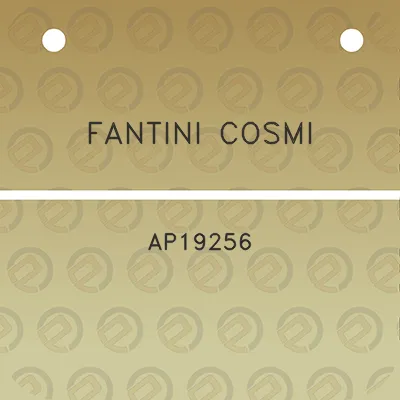 fantini-cosmi-ap19256