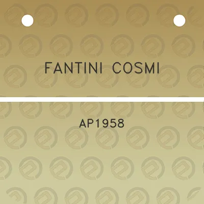 fantini-cosmi-ap1958