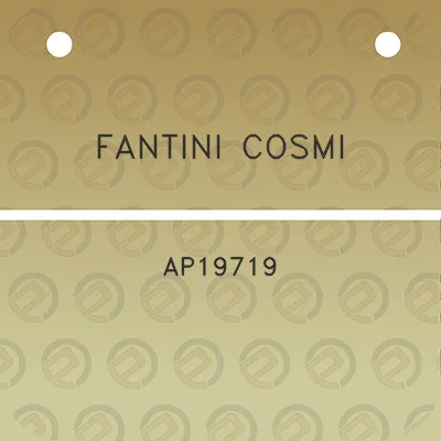 fantini-cosmi-ap19719