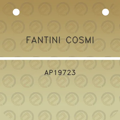 fantini-cosmi-ap19723