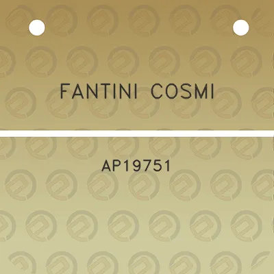 fantini-cosmi-ap19751