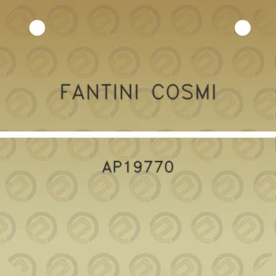 fantini-cosmi-ap19770