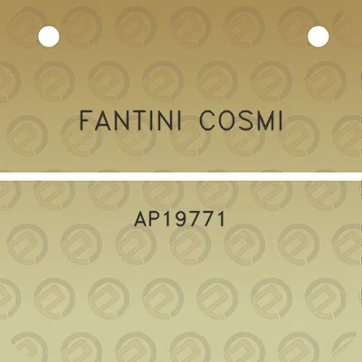 fantini-cosmi-ap19771