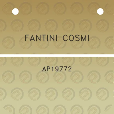 fantini-cosmi-ap19772