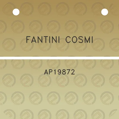 fantini-cosmi-ap19872