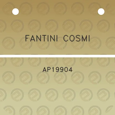 fantini-cosmi-ap19904