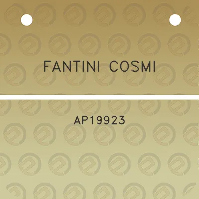 fantini-cosmi-ap19923