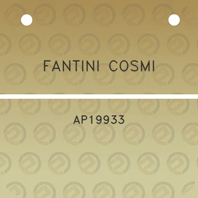 fantini-cosmi-ap19933