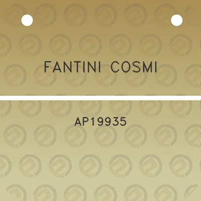 fantini-cosmi-ap19935