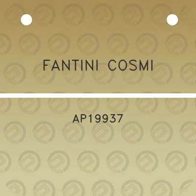 fantini-cosmi-ap19937