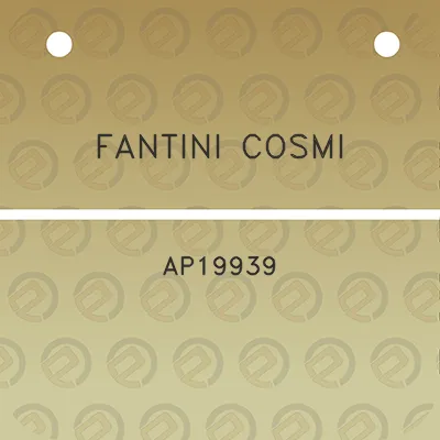 fantini-cosmi-ap19939