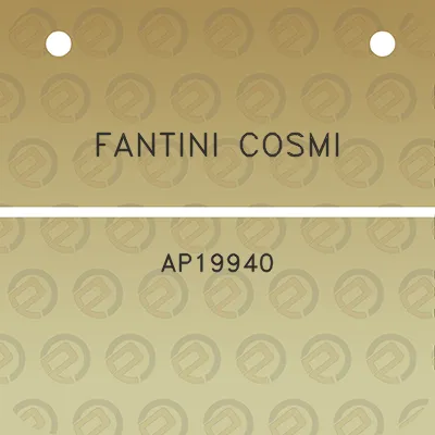 fantini-cosmi-ap19940