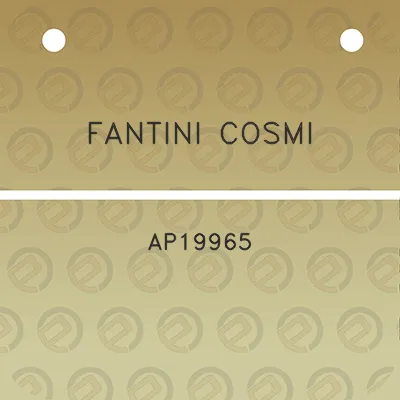 fantini-cosmi-ap19965