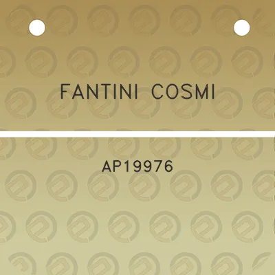 fantini-cosmi-ap19976