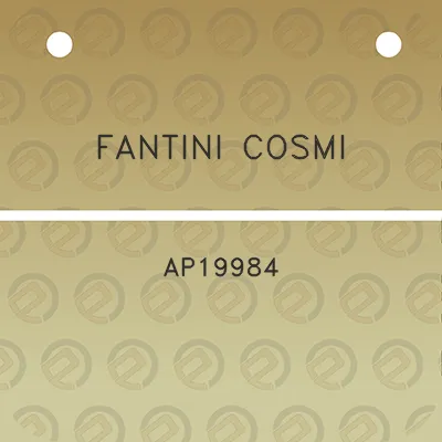 fantini-cosmi-ap19984