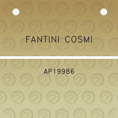 fantini-cosmi-ap19986