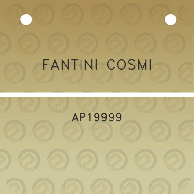 fantini-cosmi-ap19999