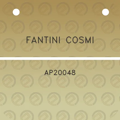 fantini-cosmi-ap20048