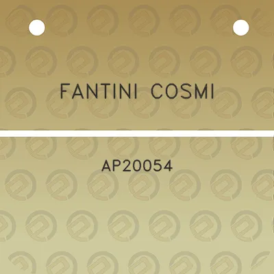 fantini-cosmi-ap20054