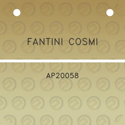 fantini-cosmi-ap20058