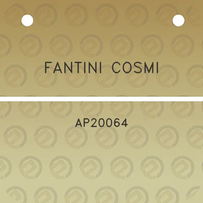 fantini-cosmi-ap20064