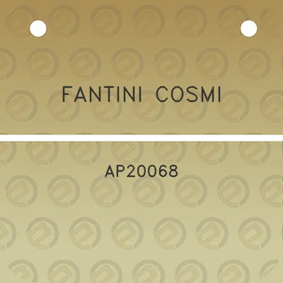 fantini-cosmi-ap20068