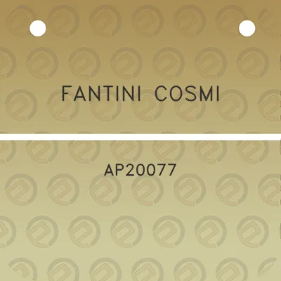 fantini-cosmi-ap20077