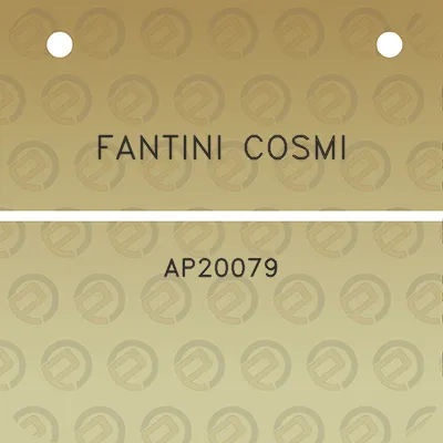 fantini-cosmi-ap20079