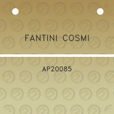 fantini-cosmi-ap20085